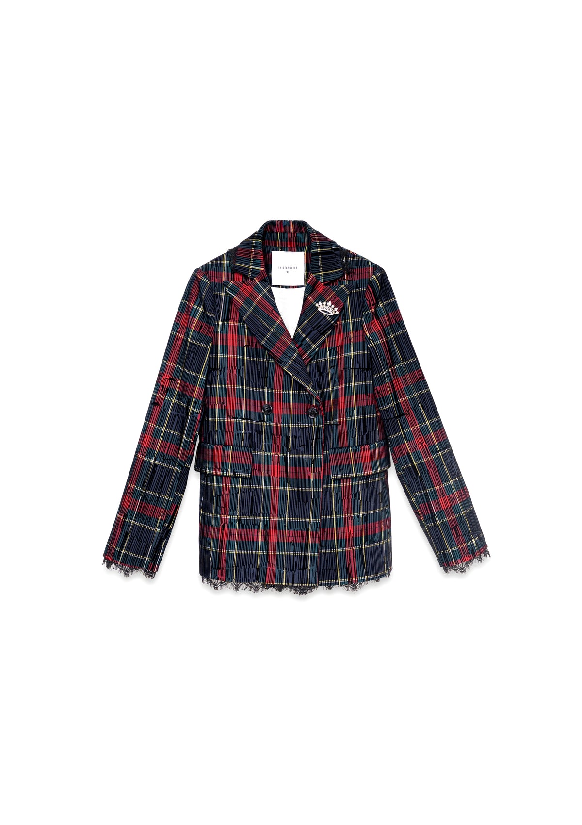 JA4134 TARTAN BLU SHIRTAPORTER