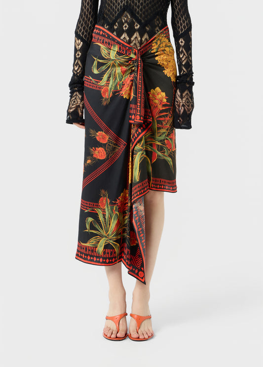 P622G281A F9904 BLACK/FLAME ORANGE BLUMARINE