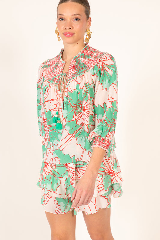 YSEE GREEN PETAL POUPETTE ST BARTH