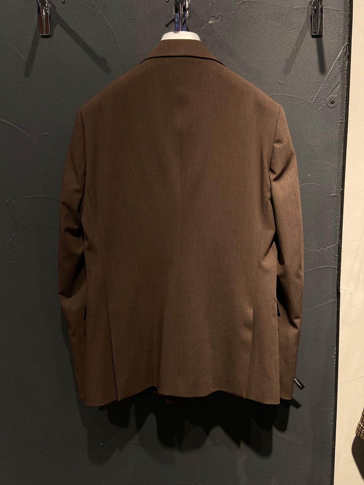 DA1FW26A002-BLAZER 431 BROWN DANIELE ALESSANDRINI GREY