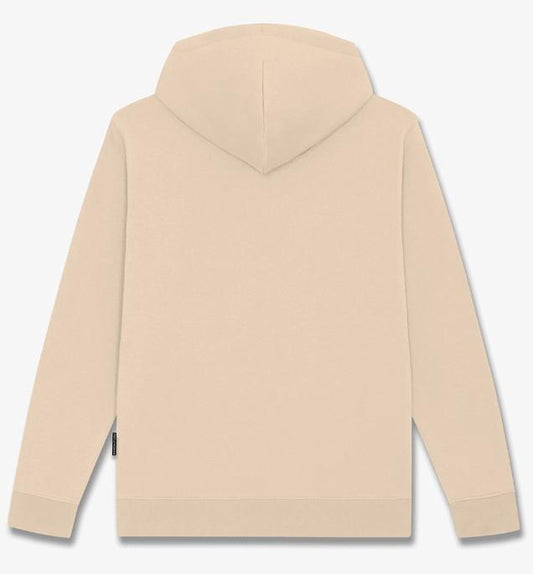 FIL150-HOOD EMBROIDERED SAND BROWN BARON FILOU