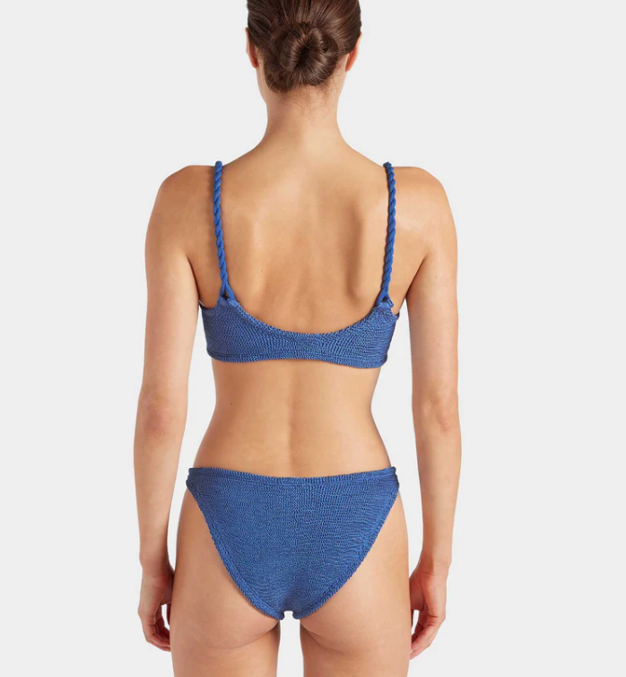 PHOEBE BIKINIMETALLIC DENIM