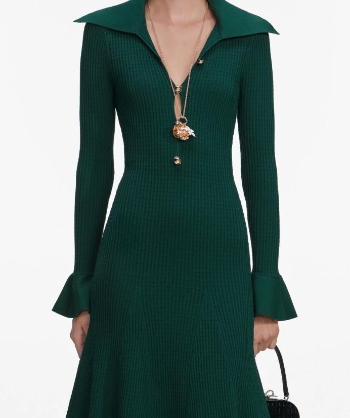 magli v bottoni oro RS26-138MA-G GREEN SELF-PORTRAIT