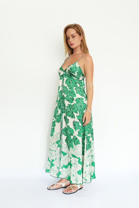 DENISE GREEN FLOWER BUNCH POUPETTE ST BARTH