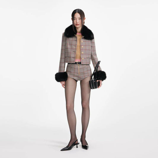 AW25-113J BR SELF-PORTRAIT