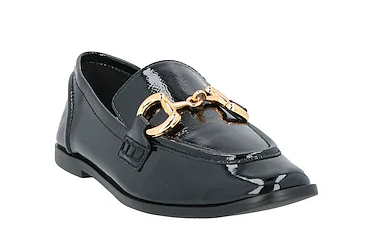 vernice morsetto TEXTBOOK BLACK CRINKLE PATENT JEFFREY CAMPBELL