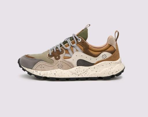 teddy 2E29 YAMANO 3 GREY-STONE BLACK FLOWER MOUNTAIN