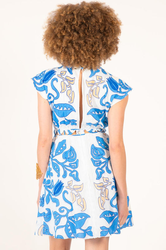 HAZEL WHITE BLUE RITUAL POUPETTE ST BARTH