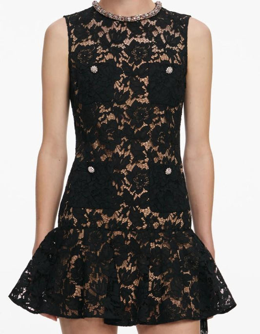 SS26-164SB-B BLACK SELF-PORTRAIT