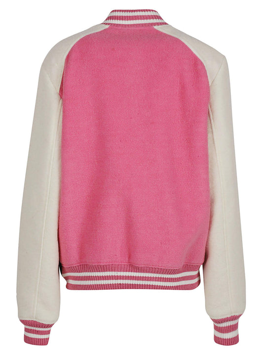 GIACCA VARSITY IN MISTO LANA