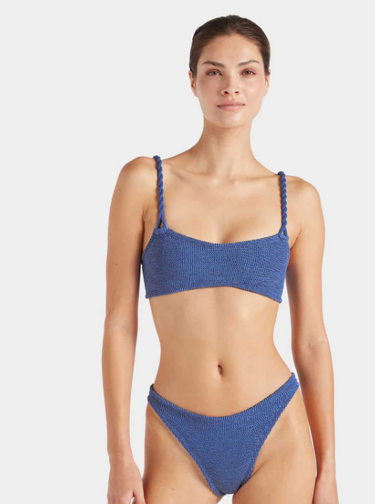 PHOEBE BIKINIMETALLIC DENIM
