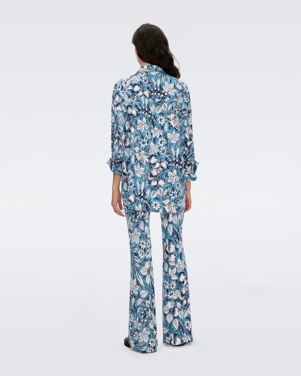 KALEB BLOUSEBIRD OF PARADISE IVORY