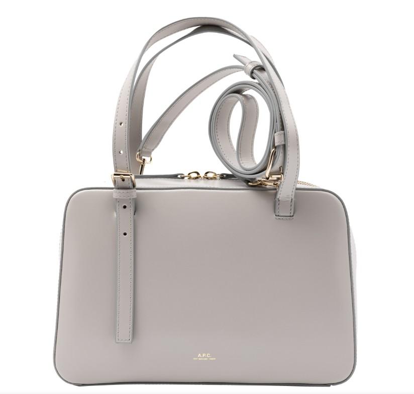 SAC VIRGINIE BOX LAK PEARL GREY A.P.C.