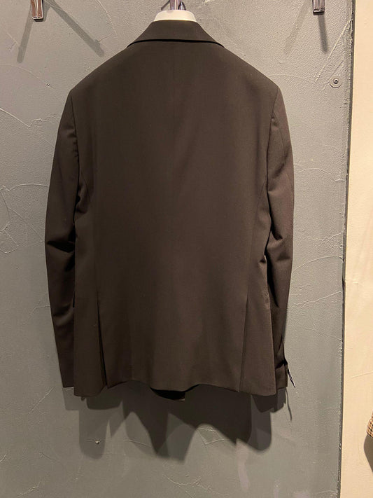 DA1FW26A002-BLAZER 101 BLACK DANIELE ALESSANDRINI GREY