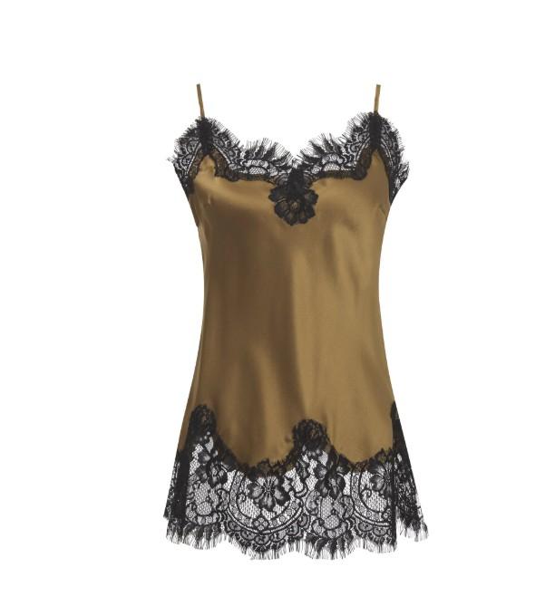 coco cami pizzo GH721 DARK OLIVE BLACK GOLD HAWK