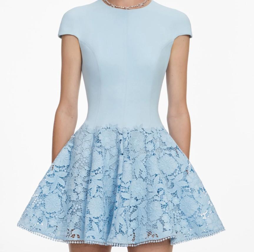 SS26-095S-BL BLUE SELF-PORTRAIT