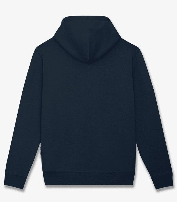  FIL146-HOOD EMBROIDERED NAVY BLUE BARON FILOU 