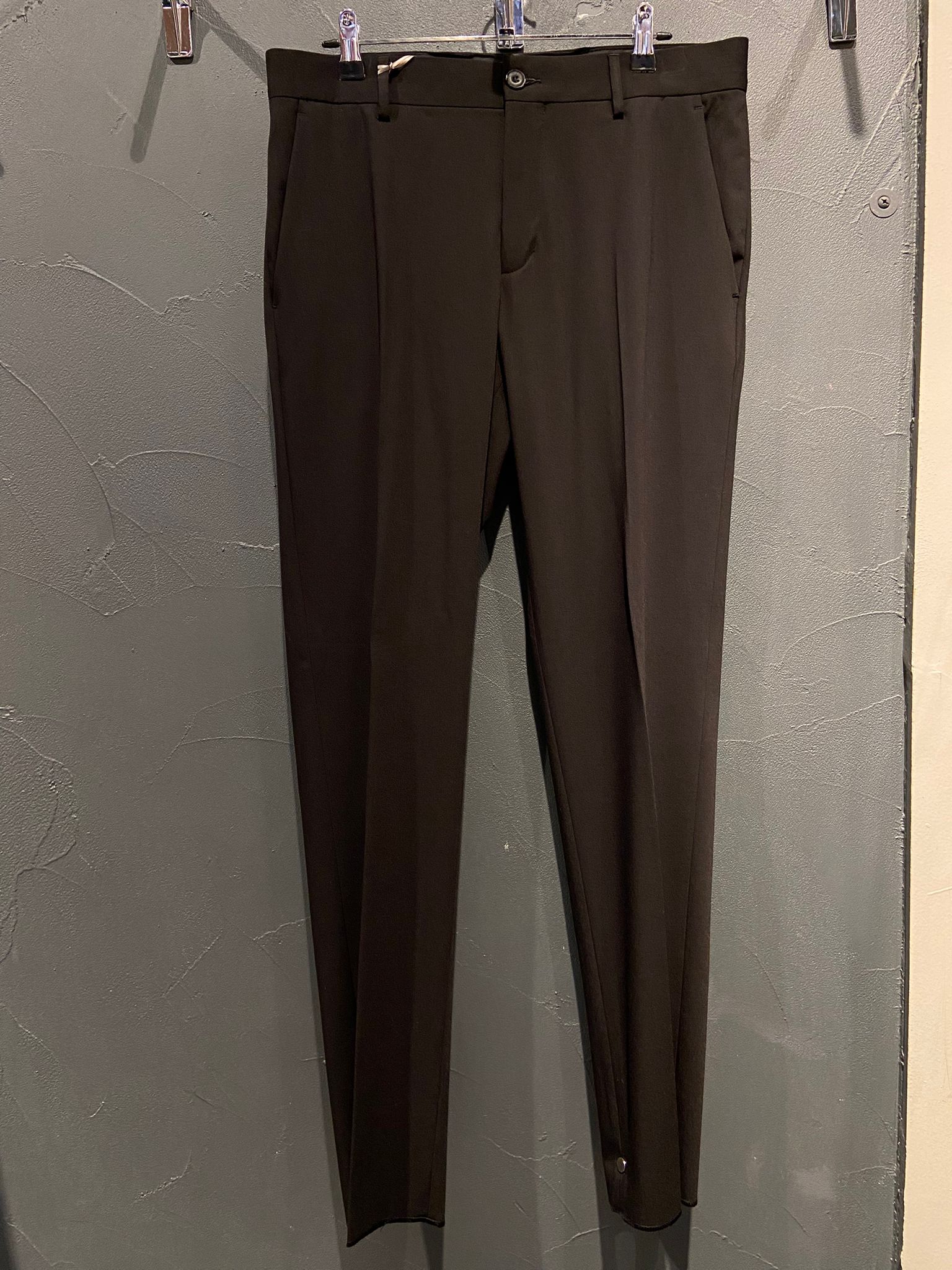  DA1FW26A002-PANTA 101 BLACK DANIELE ALESSANDRINI GREY 