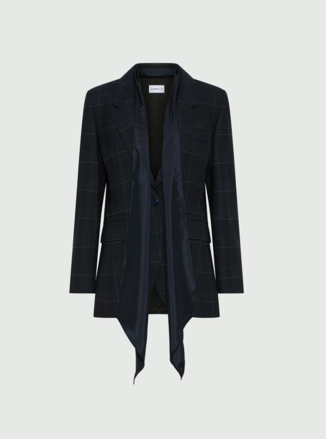  DRITTO 001 NAVY CHECK MARELLA 