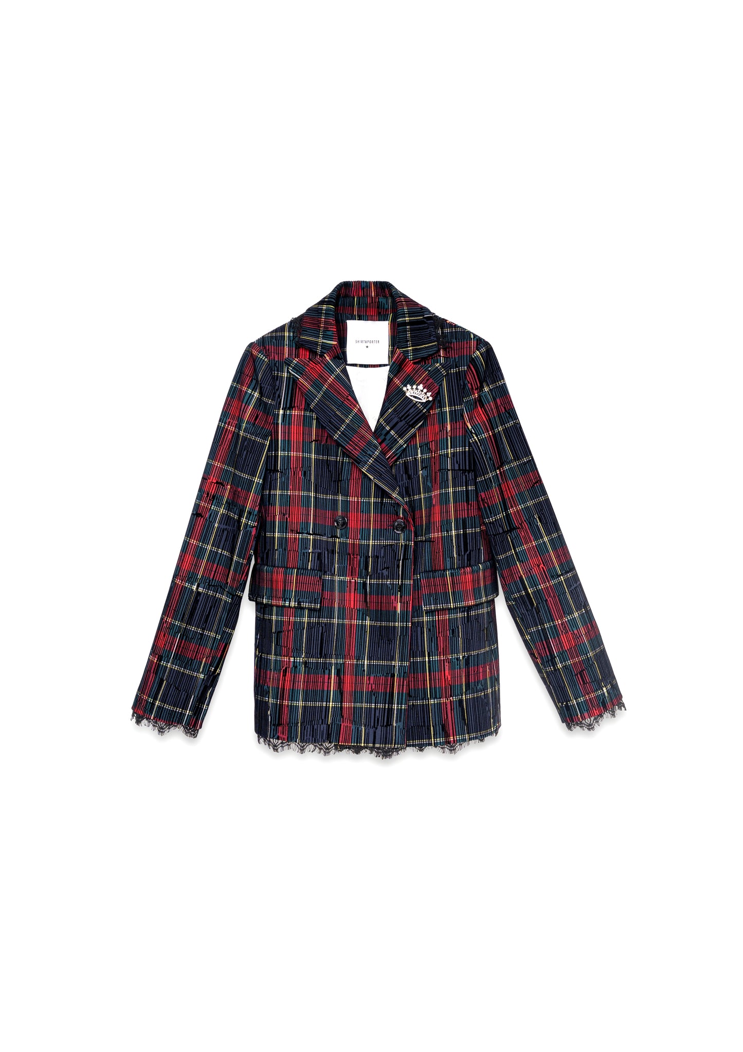  JA4134 TARTAN BLU SHIRTAPORTER 