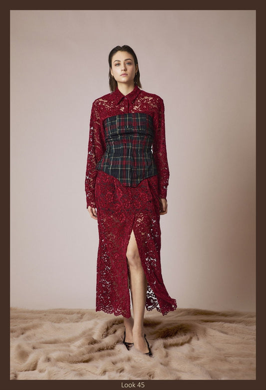  SH4159 ROSSO SHIRTAPORTER 