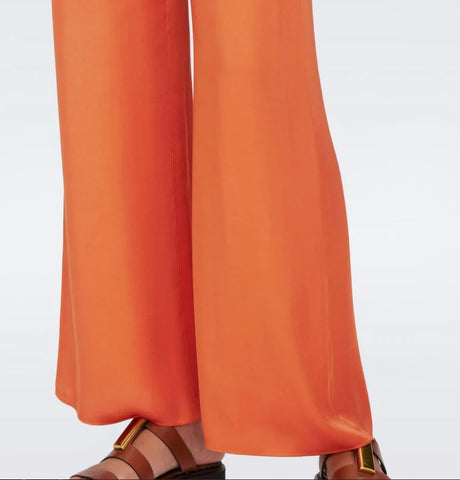 DIANE VON FURSTENBERG GIANNA PANTSORANGE RUST