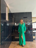 SILK95FIVE PALM BEACH DRESSGREEN