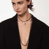 VIVYINROSA MONA NECKLAGERHODARGENTO