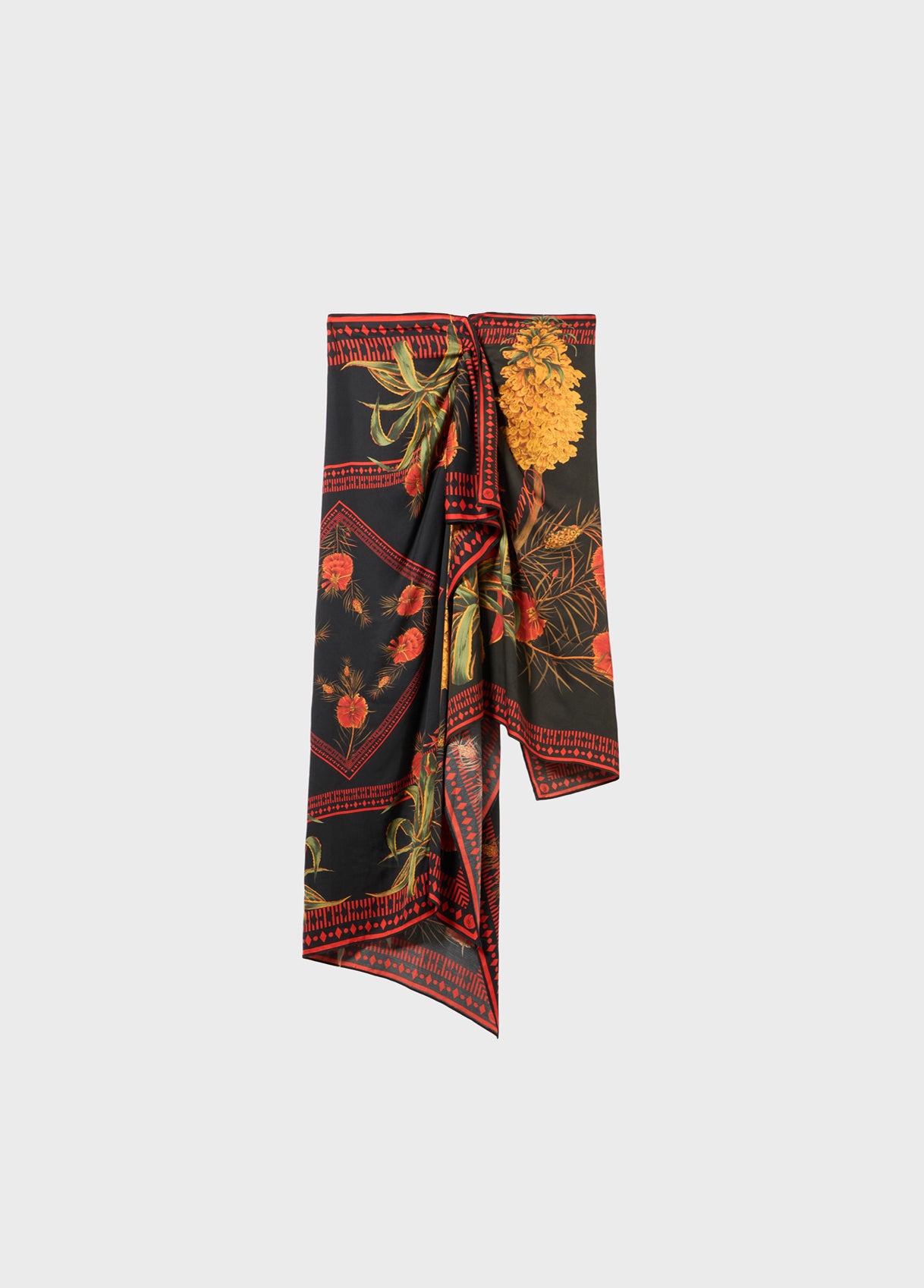  P622G281A F9904 BLACK/FLAME ORANGE BLUMARINE 