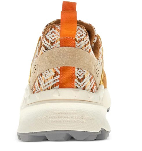  1E65 LIGHT BROWN/ORANGE FLOWER MOUNTAIN 