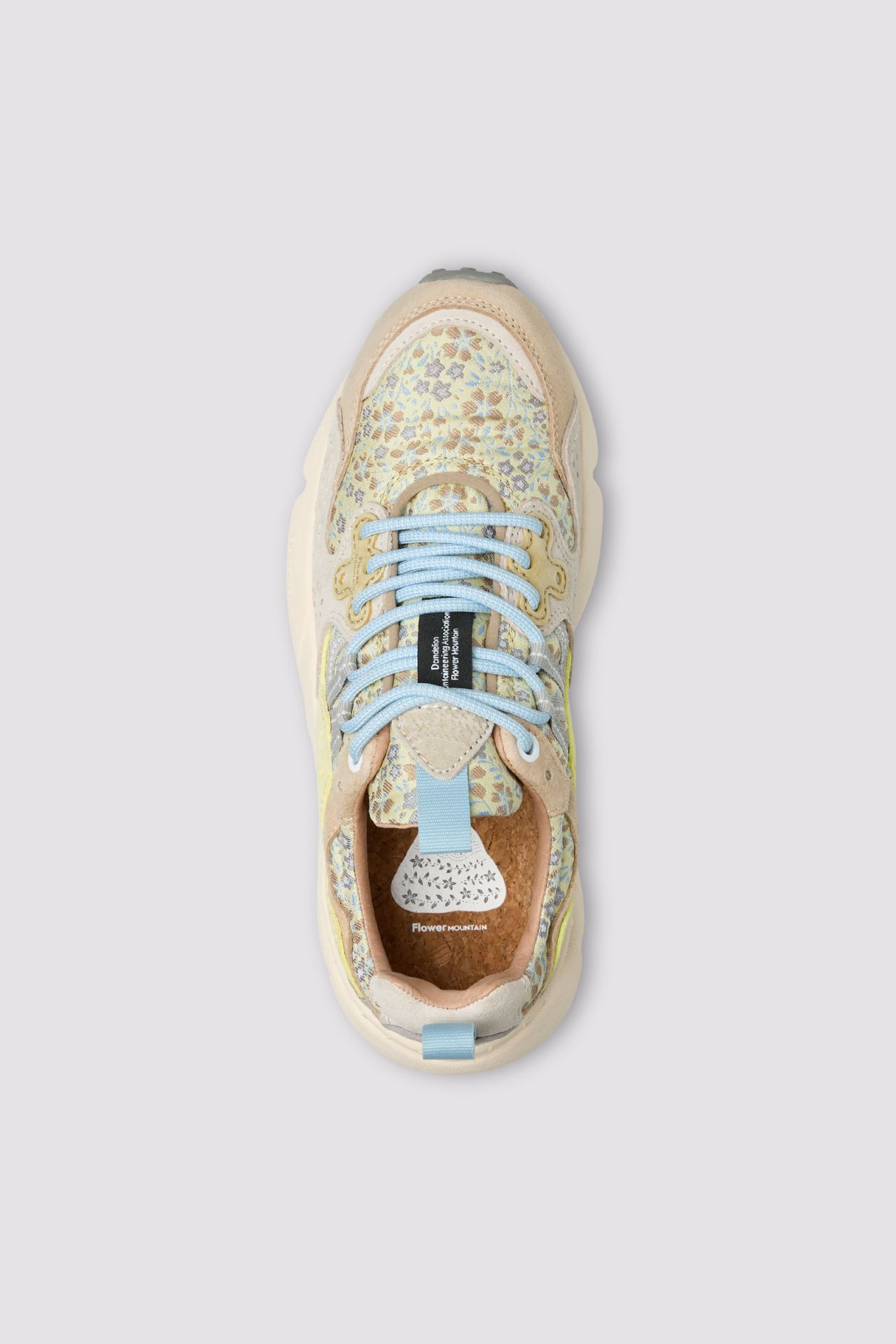  2E01 CREAM/WHITE/YLLOW FLUO FLOWER MOUNTAIN 