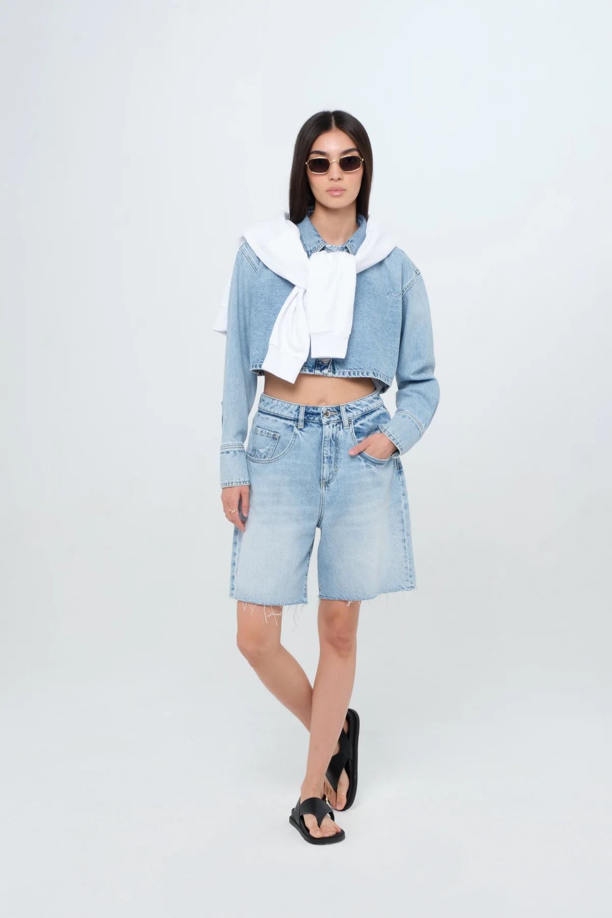  LEA ID8817SMOKE BLUE ICON DENIM 