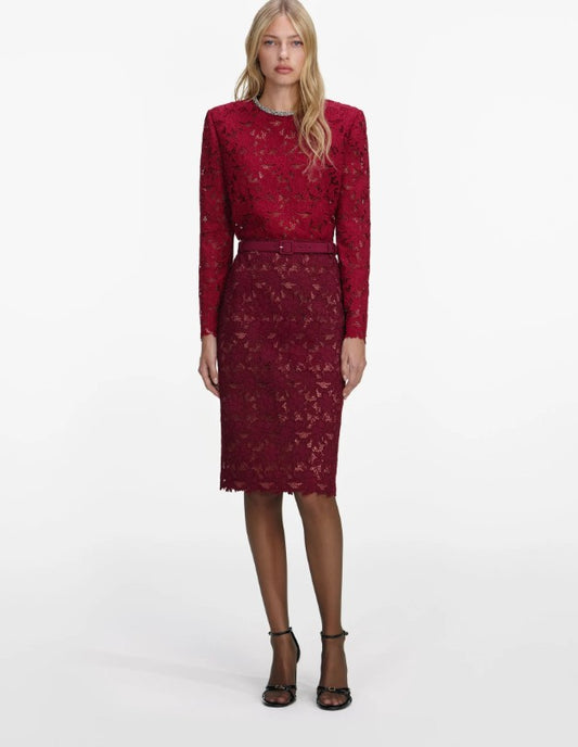  RS26-171MSK-BU BURGUNDY SELF-PORTRAIT 