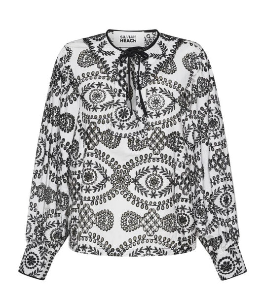  GPP26489BL BLACK/WHITE SILVIAN HEACH 