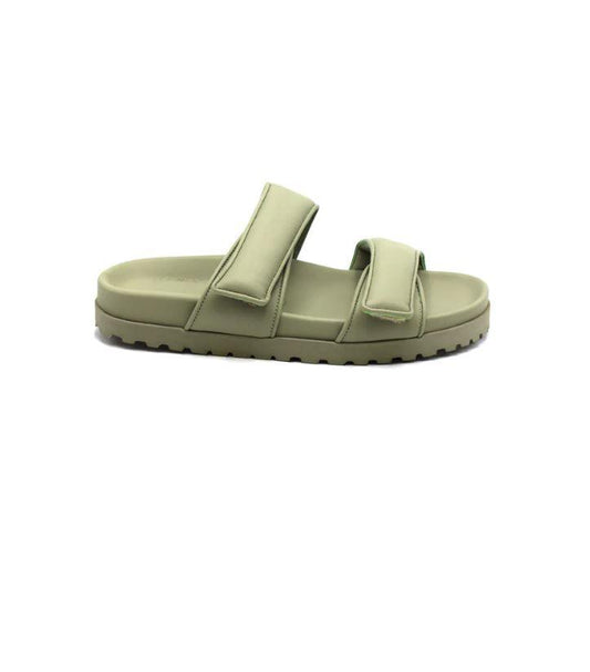 PERNI 11 SAGE - MULES CON SUOLA PLATFORM