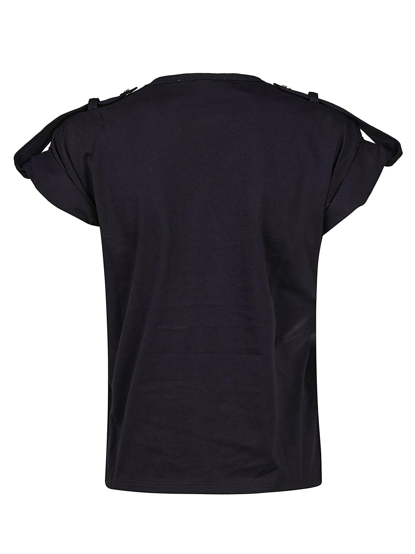 T-SHIRT A GIROCOLLO CON LOGO