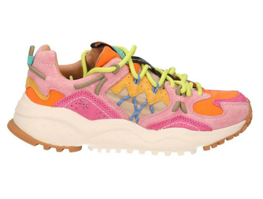  1L11 FUCSIA/ORANGE FLOWER MOUNTAIN 