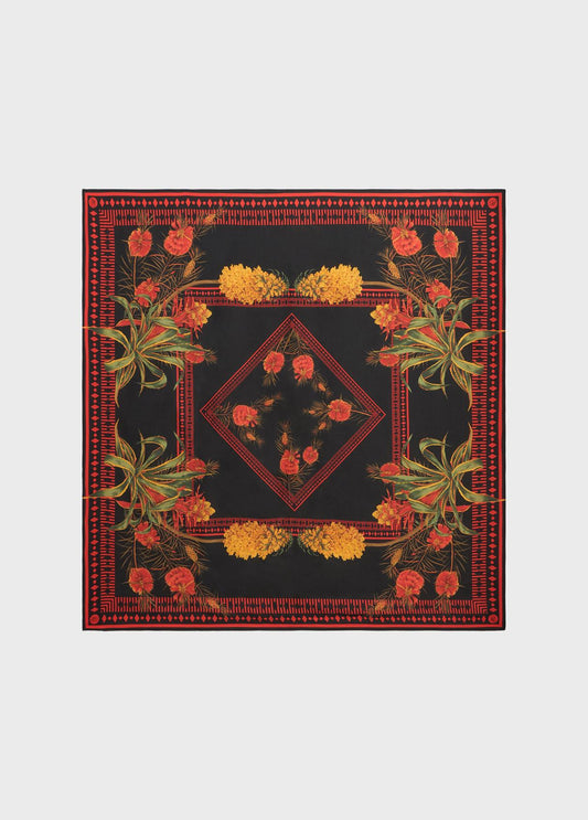  P622W421A F9904 BLACK/FLAME ORANGE BLUMARINE 