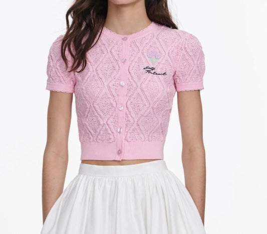  SS26-057T-P PINK SELF-PORTRAIT 