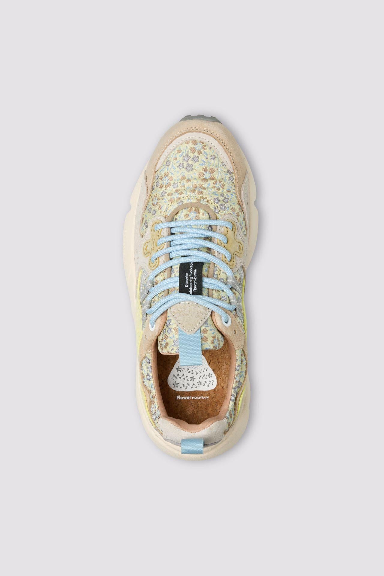  2E01 CREAM/WHITE/YLLOW FLUO FLOWER MOUNTAIN 