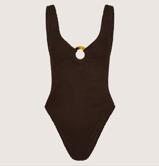 CELINE SWIMMETALLIC CHOCOLATE
