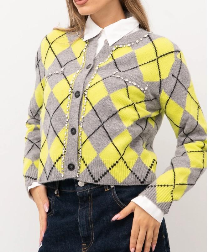 rombi cristalli 77058F GRIGIO VICOLO 