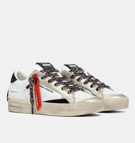  25113AA8 SK8 DELUXE 10 WHITE CRIME 