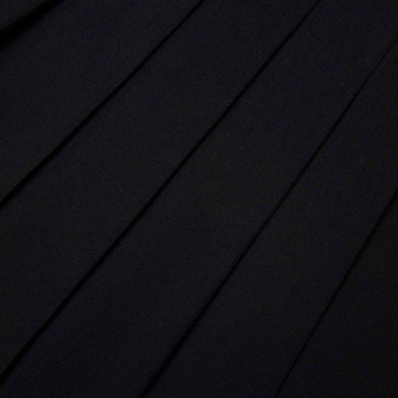 plisset con cintura AW25-107MSK-B BLACK SELF-PORTRAIT 