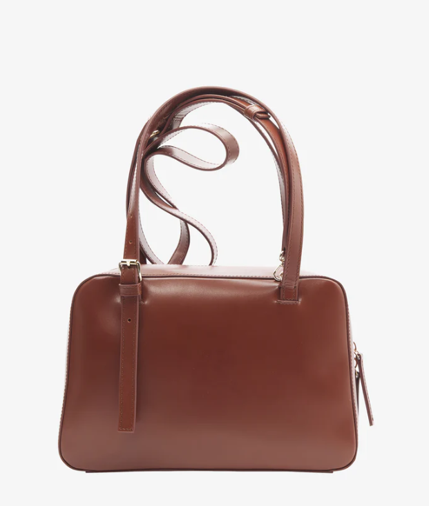 2 manici SAC VIRGINIE BOX CAD HAZELNUT A.P.C. 