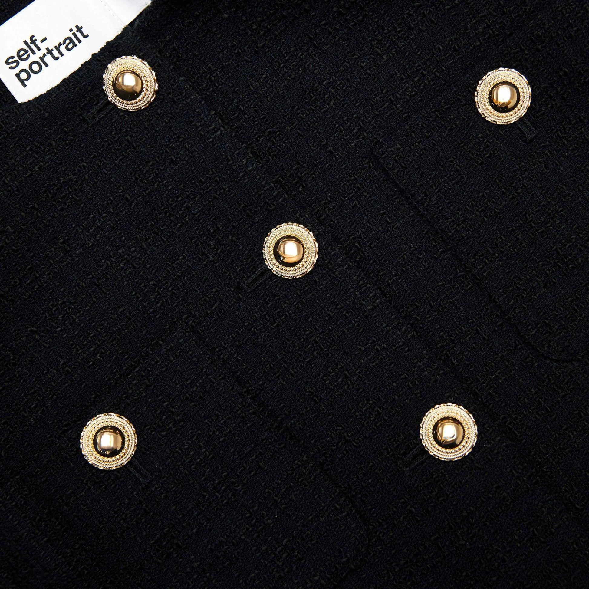  AW25-088J B BLACK SELF-PORTRAIT 