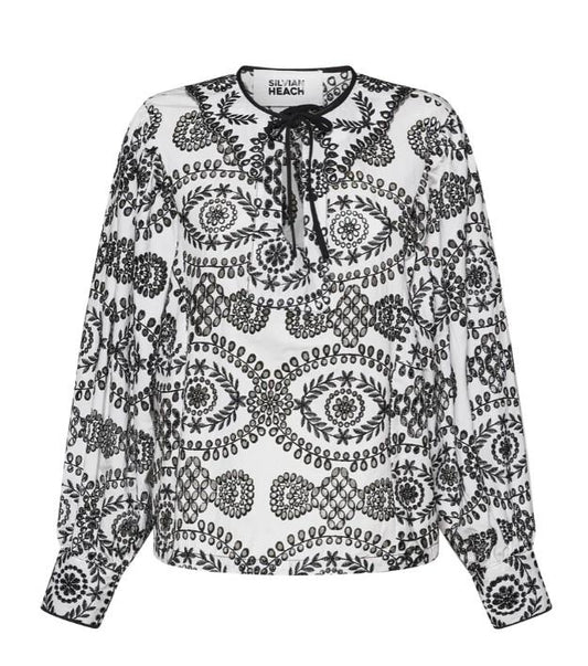  GPP26489BL BLACK/WHITE SILVIAN HEACH 