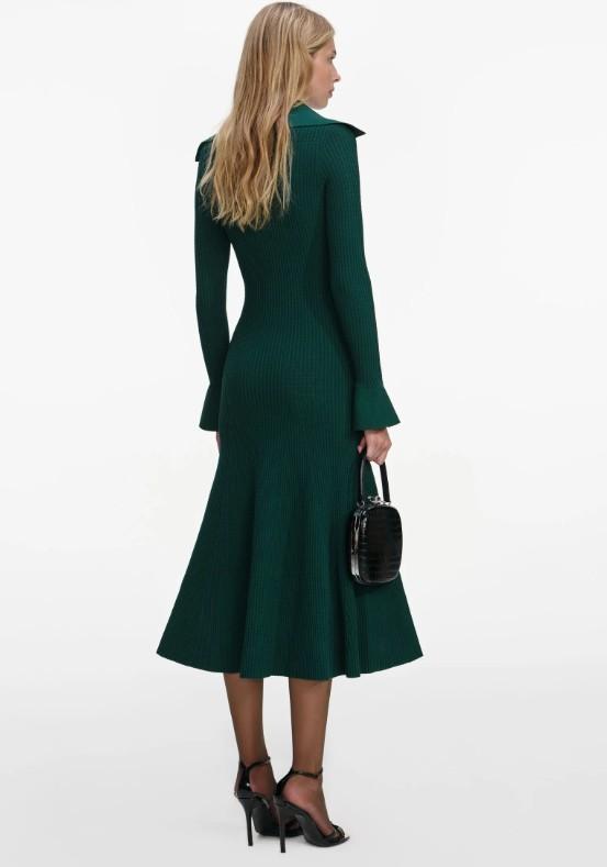 magli v bottoni oro RS26-138MA-G GREEN SELF-PORTRAIT 