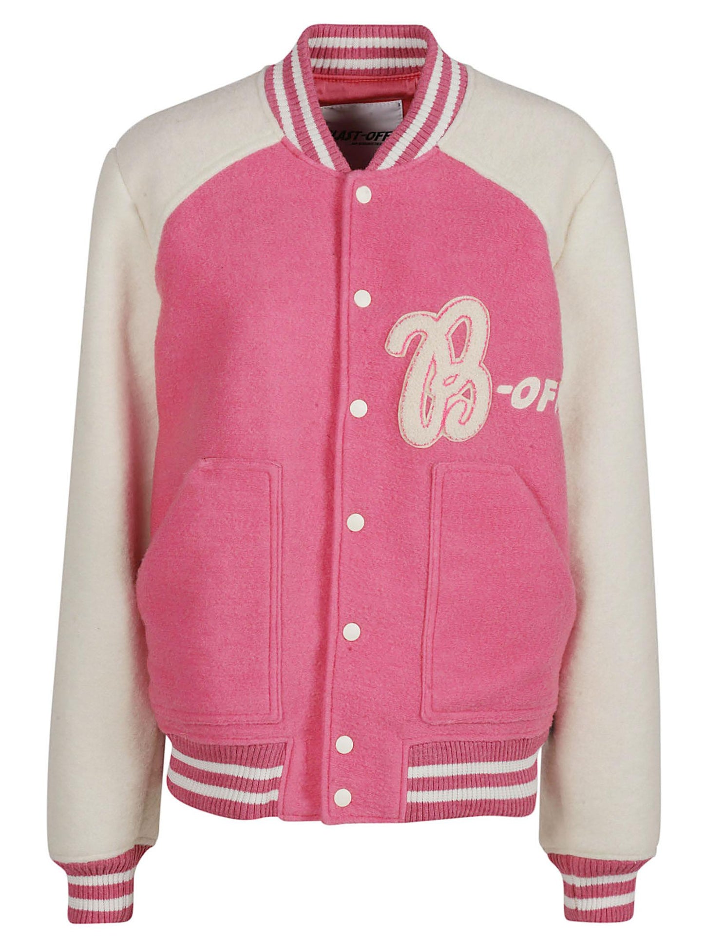 GIACCA VARSITY IN MISTO LANA