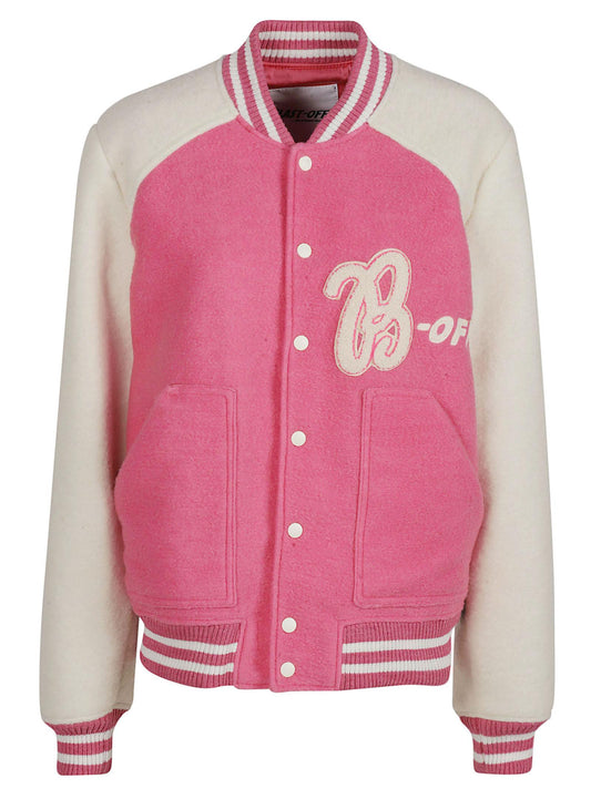 GIACCA VARSITY IN MISTO LANA